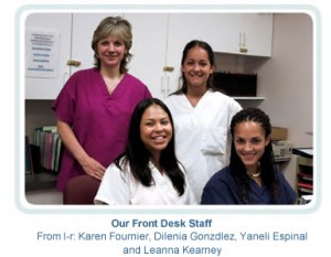 Our friendly front desk staff is waiting for you to contact us today